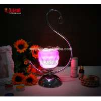 Wholesale electric metal lamp metal flower art lamp