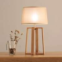 Modern Home Decorate floor lamp Lighting Fixture  Wooden Floor or Table Lamp for Living room study room